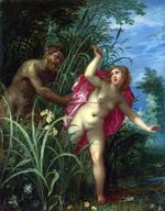 欧洲12-19世纪油画一_BALEN, Hendrick van - Pan pursuing Syrinx